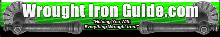Wrought Iron Mirror grahic bottom